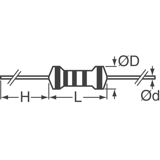 HHV-25JR-52-500K YAGEO  Durchgangslochwiderstände